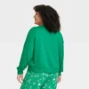 Women's Kinda Naughty Kinda Nice Matching Family Sweatshirt - Wondershop™ Green -MR Ave Clothing Shop GUEST 003843aa 7d52 4e29 bba6 20598113b790