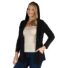24seven Comfort Apparel Open Front Lightweight Hooded Plus Size Cardigan -MR Ave Clothing Shop GUEST 097f11f7 2582 455d aff9 55581b079b15