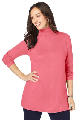 Jessica London Women’s Plus Size Cotton Cashmere Turtleneck 16 Jessica London Women’s Plus Size Cotton Cashmere Turtleneck - Image 14