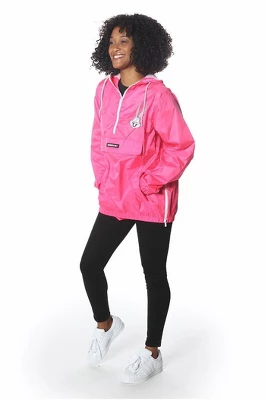 Members Only Women's Pink Looney Tunes Popover Windbreaker Jacket 5 Members Only Women's Pink Looney Tunes Popover Windbreaker Jacket - Image 3