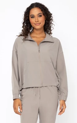 90 Degree By Reflex Womens Citylite Full Zip Jacket With Front Pockets And Side Bungee Cords 7 90 Degree By Reflex Womens Citylite Full Zip Jacket With Front Pockets And Side Bungee Cords - Image 5