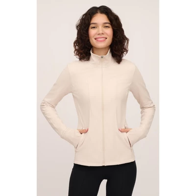 Yogalcious Womens Polarlux Fleece Lined Full Zip Perfomance Jacket 6 Yogalcious Womens Polarlux Fleece Lined Full Zip Perfomance Jacket - Image 4