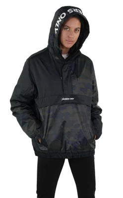 Members Only Women's Camo Popover Oversized Jacket 3 Members Only Women's Camo Popover Oversized Jacket