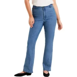 June + Vie By Roaman's Women’s Plus Size June Fit Bootcut Jeans -MR Ave Clothing Shop GUEST 3b01cdbd 2b7b 44da 85c2 0425d4d73211
