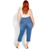 Women's Plus Size Denim Love Crop - Mid Wash | EVANS 2 Women's Plus Size Denim Love Crop - Mid Wash | EVANS -MR Ave Clothing Shop GUEST 3f31de08 f80c 4026 b469 8618ed090775