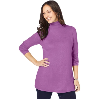 Jessica London Women’s Plus Size Cotton Cashmere Turtleneck 22 Jessica London Women’s Plus Size Cotton Cashmere Turtleneck - Image 20