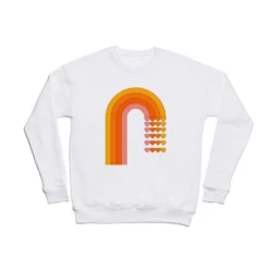 Circa78Designs Sweetheart Rainbow Sweatshirt - Deny Designs -MR Ave Clothing Shop GUEST 46583f18 55c1 445c bce4 0800a6793971