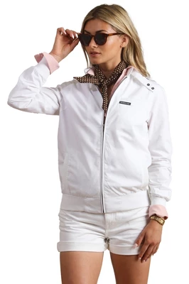 Members Only Women's Classic Iconic Racer Jacket ( Slim Fit ) 7 Members Only Women's Classic Iconic Racer Jacket ( Slim Fit ) - Image 5