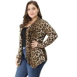 Agnes Orinda Women's Plus Size Print Asymmetric Open Front Fashion Cardigan -MR Ave Clothing Shop GUEST 576fbbc3 f325 47c8 9a96 ca0bb5ecb1ac