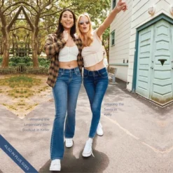 WallFlower Women's Legendary Bootcut Mid-Rise Insta Stretch Juniors Jeans (Standard And Plus) -MR Ave Clothing Shop GUEST 625b2d05 eb19 4adf aeb9 8d575160c17a