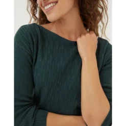 FatFace Womens Sophie Boat Neck Sweater