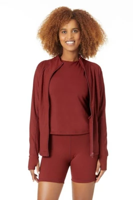 Anne Cole Active - Women's Athletic Jacket 9 Anne Cole Active - Women's Athletic Jacket - Image 7