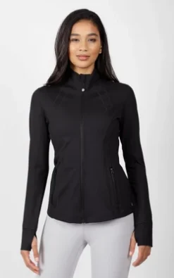 90 Degree By Reflex Womens Lightweight, Full Zip Running Track Jacket -MR Ave Clothing Shop GUEST 667aa021 2afa 49a3 a904 3a238cd38064