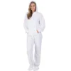 Footed Pajamas - Arctic White Adult Hoodie Fleece Onesie -MR Ave Clothing Shop GUEST 7a680873 3c62 4206 94ae a376752a5773