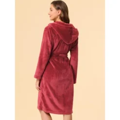 Allegra K Women's Hooded Pajamas Luxurious Flannel Fleece Nightgown Midi Warm Bathrobe 11 Allegra K Women's Hooded Pajamas Luxurious Flannel Fleece Nightgown Midi Warm Bathrobe -MR Ave Clothing Shop GUEST 7d0d693f 8a89 4914 9a01 9544c95c7455