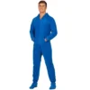 Footed Pajamas - Brilliant Blue Adult Hoodie Fleece Onesie 1 Footed Pajamas - Brilliant Blue Adult Hoodie Fleece Onesie -MR Ave Clothing Shop GUEST 7e88c64f 94b9 4c42 b000 9d7eca9e6e2d