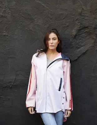 Members Only Women's Long Satin Twill Jacket 2 Members Only Women's Long Satin Twill Jacket