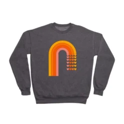 Circa78Designs Sweetheart Rainbow Sweatshirt - Deny Designs -MR Ave Clothing Shop GUEST a1921590 b1c1 4b22 a936 4e99cf80113a