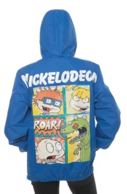 Members Only Women's Nickelodeon Collab Popover Oversized Jacket -MR Ave Clothing Shop GUEST a7acf22e 25b3 4730 9f7c a2db494893ce