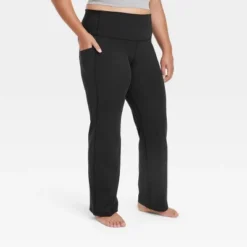 Women's Brushed Sculpt Pocket Straight Leg Pants 31.5" - All In Motion™ -MR Ave Clothing Shop GUEST ae71c0f3 b56b 43c7 b118 d1407971ae14