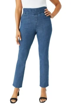 Jessica London Women’s Plus Size Comfort Waistband Straight Leg Jean 16 Jessica London Women’s Plus Size Comfort Waistband Straight Leg Jean -MR Ave Clothing Shop GUEST b349443c 7278 48c1 8dc4 6d77b8ce57ef