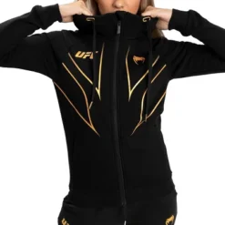 Venum Women's UFC Fight Night 2.0 Replica Full Zip Hoodie - Champion -MR Ave Clothing Shop GUEST c1f3caea 18ff 4682 9d46 39c328baaa4c