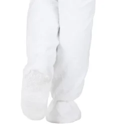Footed Pajamas - Arctic White Adult Hoodie Fleece Onesie -MR Ave Clothing Shop GUEST ca2364a4 fb0b 4bec ba92 604e8821226a