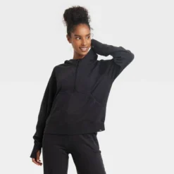 Women's 1/2 Zip Fleece Pullover - JoyLab™ -MR Ave Clothing Shop GUEST ce3bd8ca 6fb6 4d89 b02a cb55cfe6d1bf