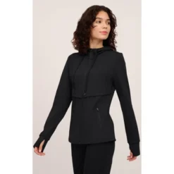 90 Degree By Reflex Womens Wonderlink Fleece Lined Arctic Blast Hooded Jacket