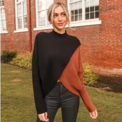 Women's Cable Knit Mock Neck Sweater - Cupshe 13 Women's Cable Knit Mock Neck Sweater - Cupshe -MR Ave Clothing Shop GUEST d133966b ed13 44b7 bcc9 4f4f57074146