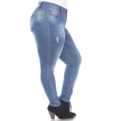 Women's Plus Size Super Stretch Light Blue Denim - White Mark 9 Women's Plus Size Super Stretch Light Blue Denim - White Mark -MR Ave Clothing Shop GUEST d5401e44 b96c 477c 9dcd 060a837a3f09