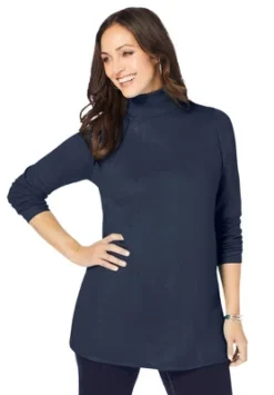 Jessica London Women’s Plus Size Cotton Cashmere Turtleneck 30 Jessica London Women’s Plus Size Cotton Cashmere Turtleneck -MR Ave Clothing Shop GUEST dbef5b18 e749 4fb8 8d57 bd39fd56b56a