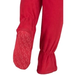 Footed Pajamas - Bright Red Adult Hoodie Fleece Onesie -MR Ave Clothing Shop GUEST ed3686fd 2561 4f82 b569 6ea6f3a2a100