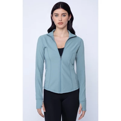 90 Degree By Reflex Interlink Ribbed Princess Seam Performance Jacket 18 90 Degree By Reflex Interlink Ribbed Princess Seam Performance Jacket - Image 16