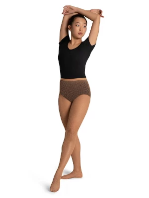 Capezio Women's Professional Fishnet Seamless Tight 5 Capezio Women's Professional Fishnet Seamless Tight - Image 3